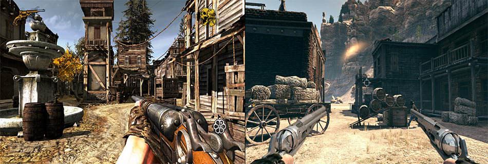 مقایسه نسخه‌های دوم و چهارم بازی Call of Juarez