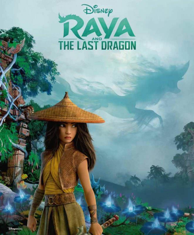 شخصیت رایا در جستجوی آخرین اژدها در انیمیشن Raya and the Last Dragon