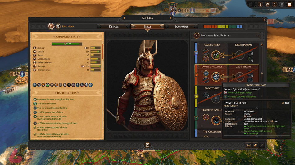 شخصی سازی در بازی Total War Saga: Troy