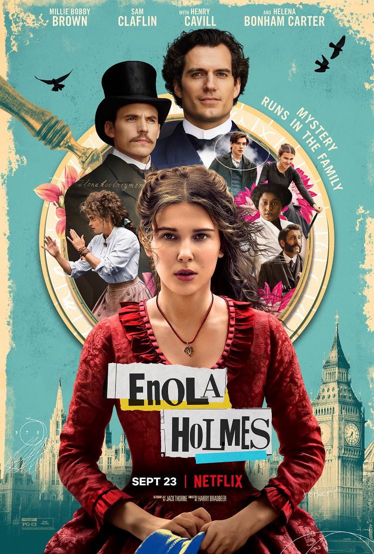 اولین پوستر رسمی فیلم Enola Holmes