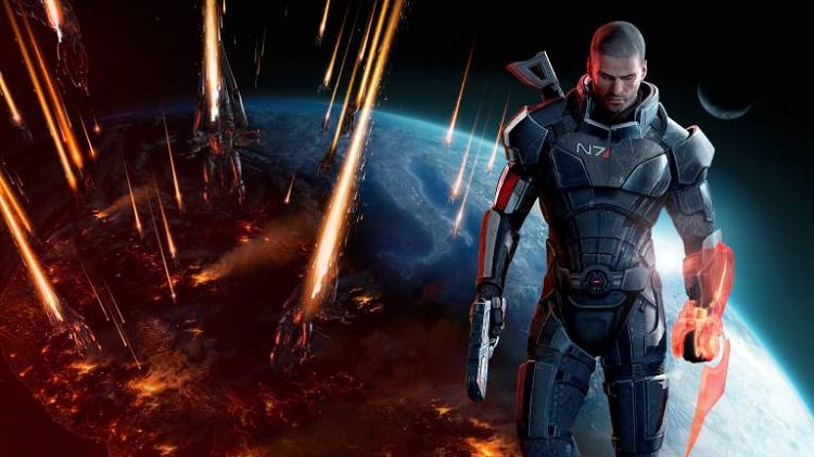 کاپیتان شپرد در بازی  Mass Effect