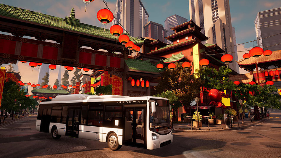 منطقه ی مختص به چین در بازی Bus Simulator 21