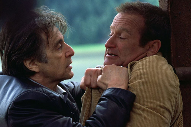 دست به یقه شدن آل پاچینو و رابین ویلیامز در بی خوابی