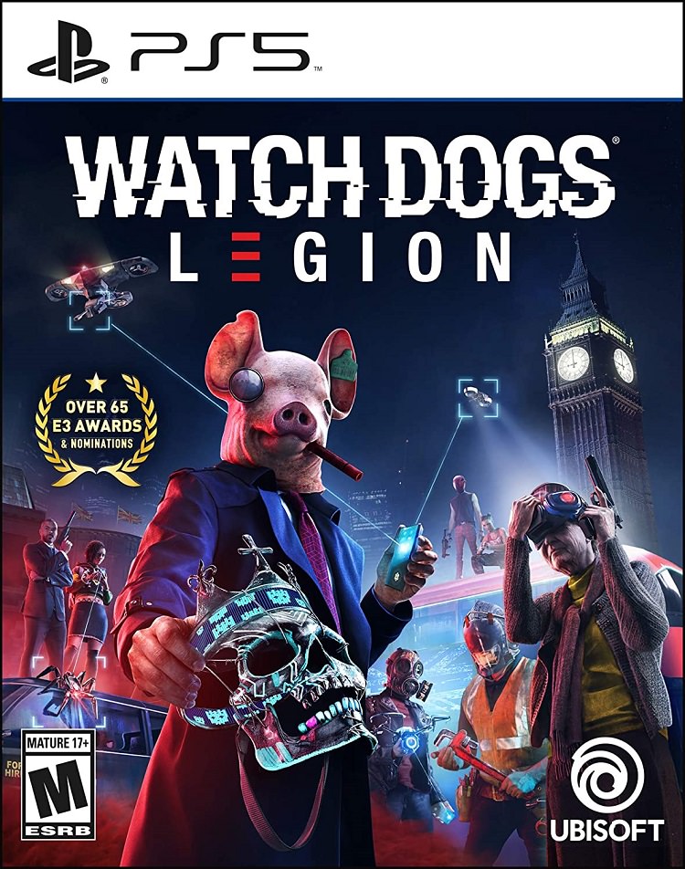 باکس آرت بازی Watch Dogs: Legion برای پلی استیشن 5