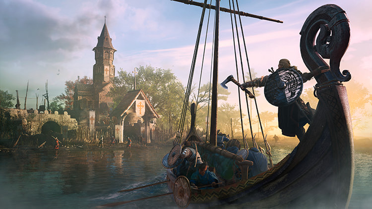لشکرکشی در روز با کشتی در بازی Assassin