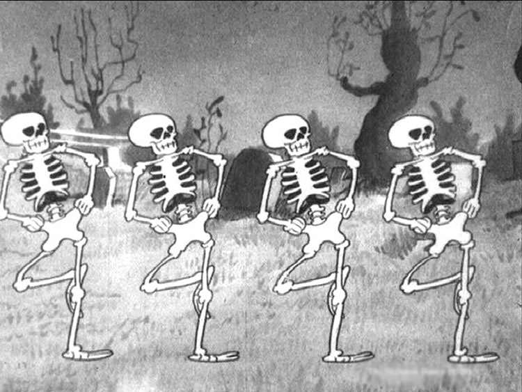 انیمیشن کوتاه رقص اسکلتی محصول کمپانی دیزنی