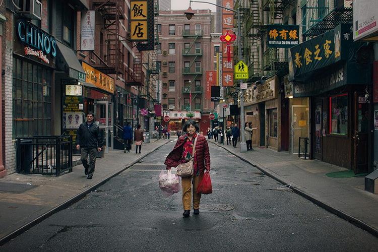 محله چینی ها در نیویورک در فیلم Lucky Grandma