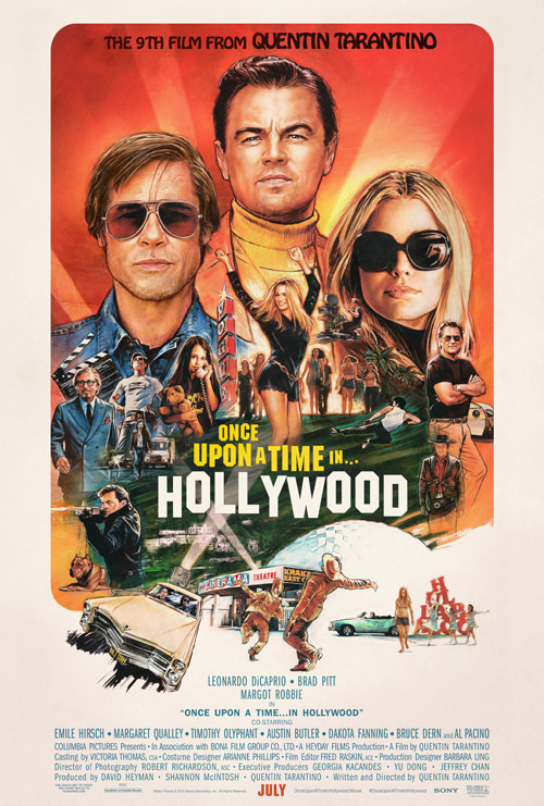 پوستر فیلم در فیلم روزی روزگاری در هالیوود