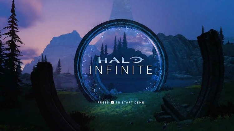 صفحه استارت بازی Halo Infinite