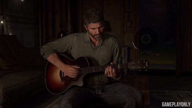 جول در حال خواندن در بازی The Last of Us 2
