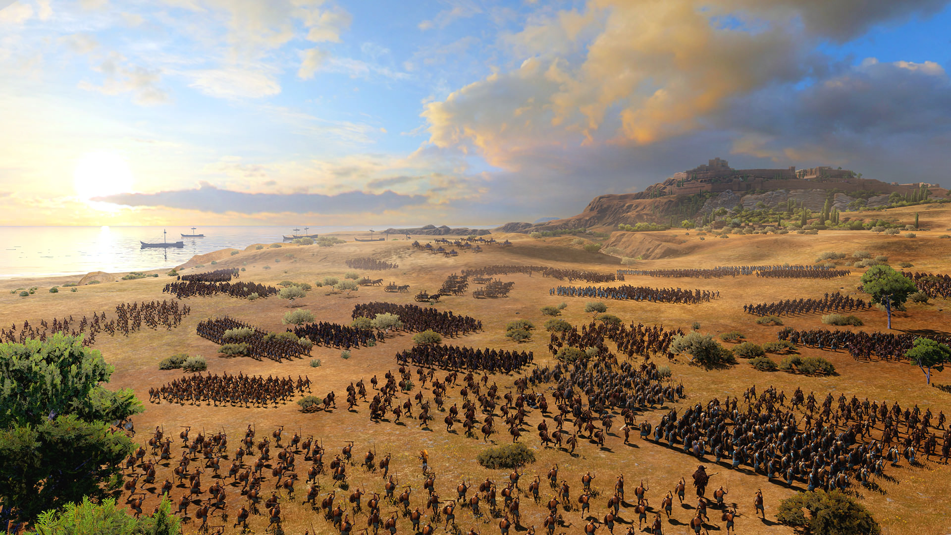 میدان نبرد در بازی Total War Saga: Troy