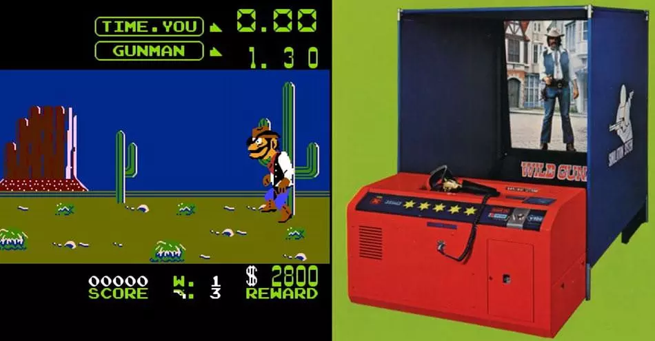 بازی Wild Gunman از آرکید تا NES