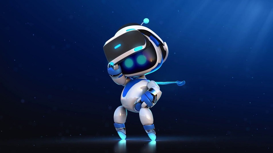 ربات بازی Astro Bot Rescue Mission در حال رقص
