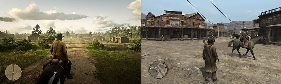 مقایسه بازی های Red Dead Redemption