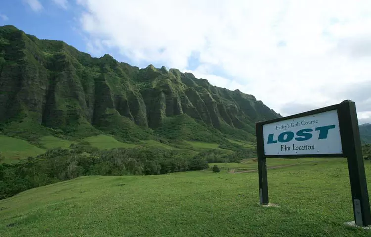 محل فیلم‌برداری سریال Lost در هاوایی