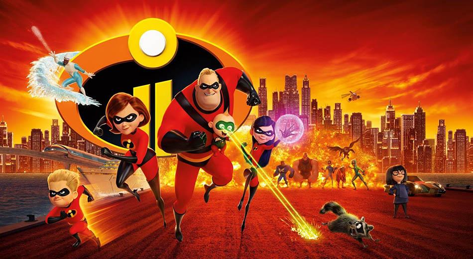 باب، هلن، دش و ویولت، شخصیت‌های اصلی مجموعه سینمایی The Incredibles