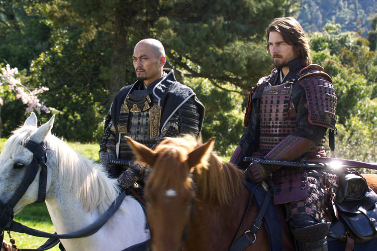 تام کروز سوار بر اسب در فیلم آخرین سامورایی