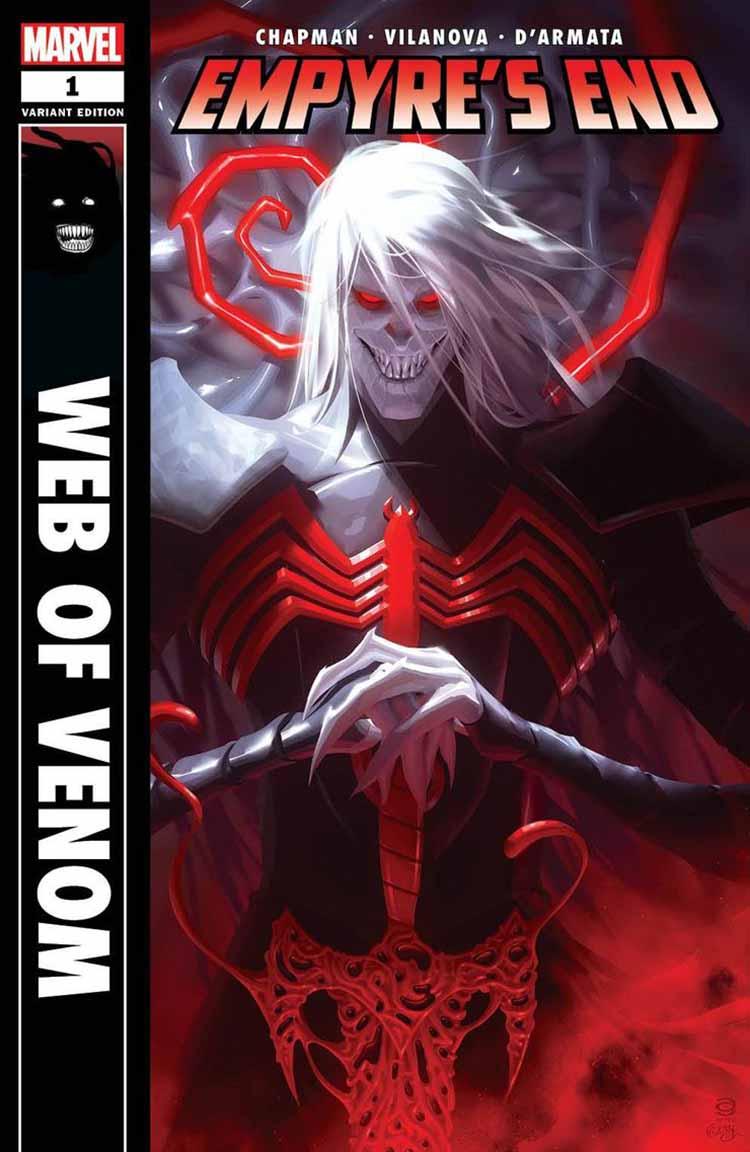 شخصیت نال به همراه شمشیر مخصوص خود در Web of Venom: Empyre