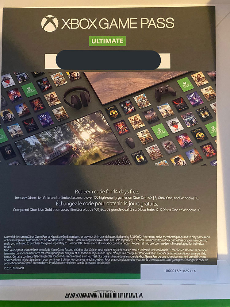 بروشور Xbox Game Pass Ultimate و اشاره به ایکس باکس سری اس