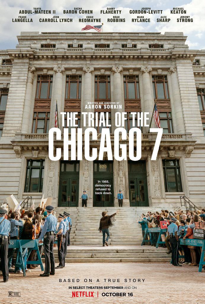 اولین پوستر رسمی فیلم The Trial of the Chicago 7