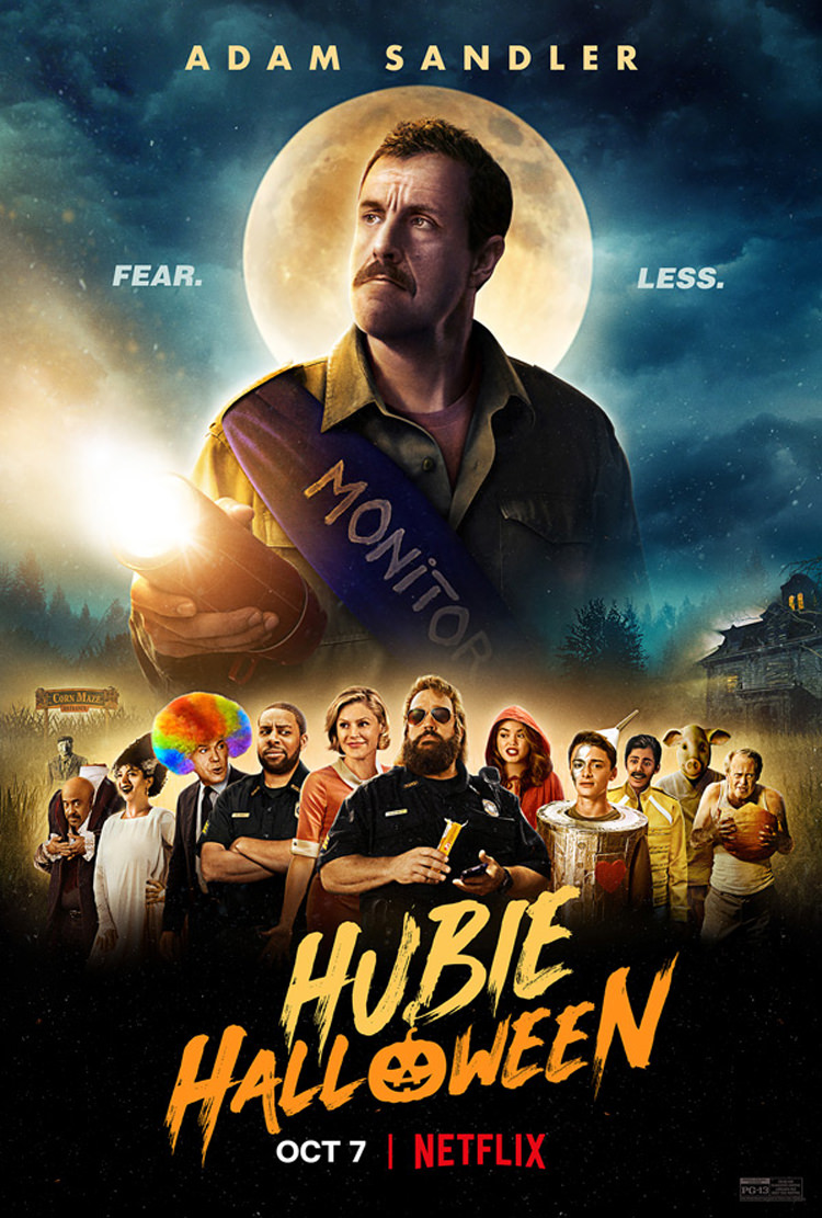 پوستر فیلم کمدی Hubie Halloween شبکه نتفلیکس با بازی آدام سندلر