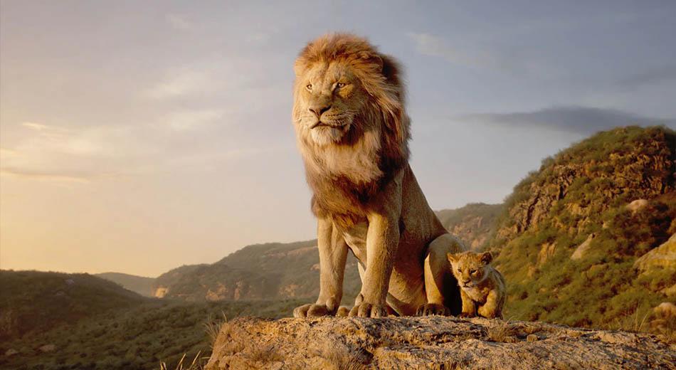شخصیت‌های سیمبا و موسفا در فیلم The Lion King 2019