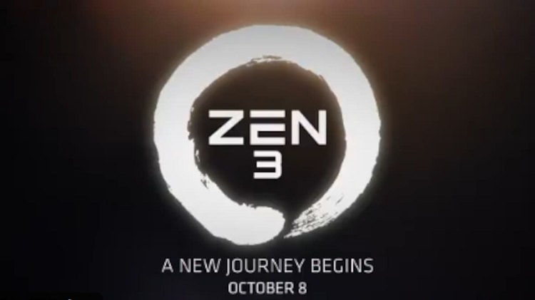 تاریخ رونمایی از پردازنده های Zen3 شرکت AMD
