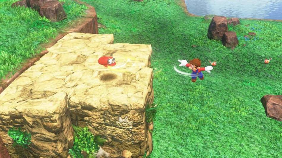 پرتاب کلاه ماریو در Super Mario Odyssey