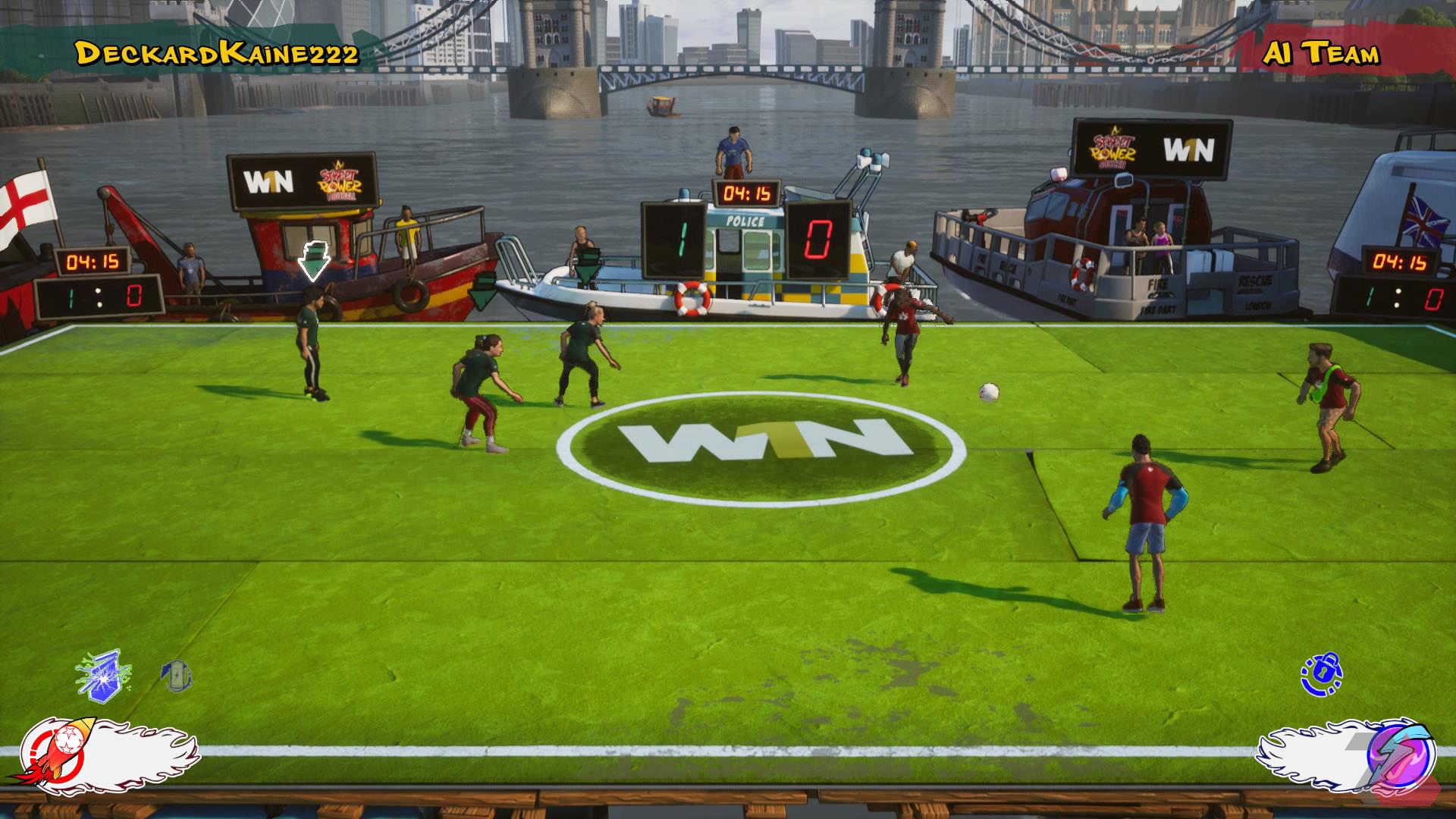 زمین چمن در بازی Street Power Football