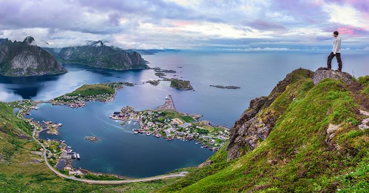 چشم اندازی از کشور نروژ