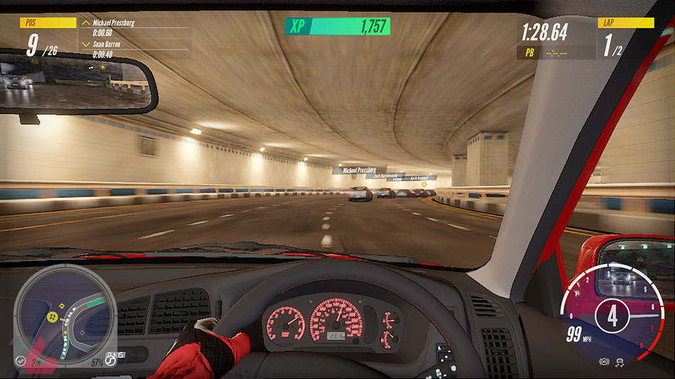 رانندگی در تونل در بازی Project CARS 3