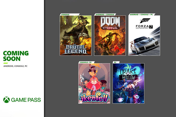 DOOM Eternal ،Forza Motorsport 7 و چند بازی دیگر به سرویس ایکس باکس گیم‌ پس اضافه می‌شوند