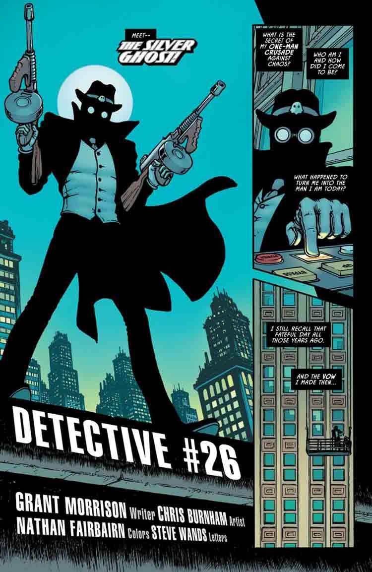 معرفی شخصیت سیلور گوست در کتاب Detective 26