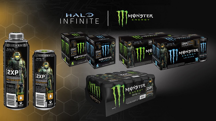 محصولات ویژه Monster Energy Drink با همکاری هیلو اینفینیت