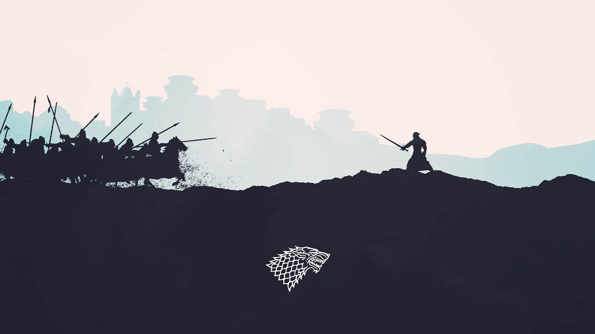 تصویری ویرایش شده از قسمت نبرد حرام‌زادگان در سریال game of thrones