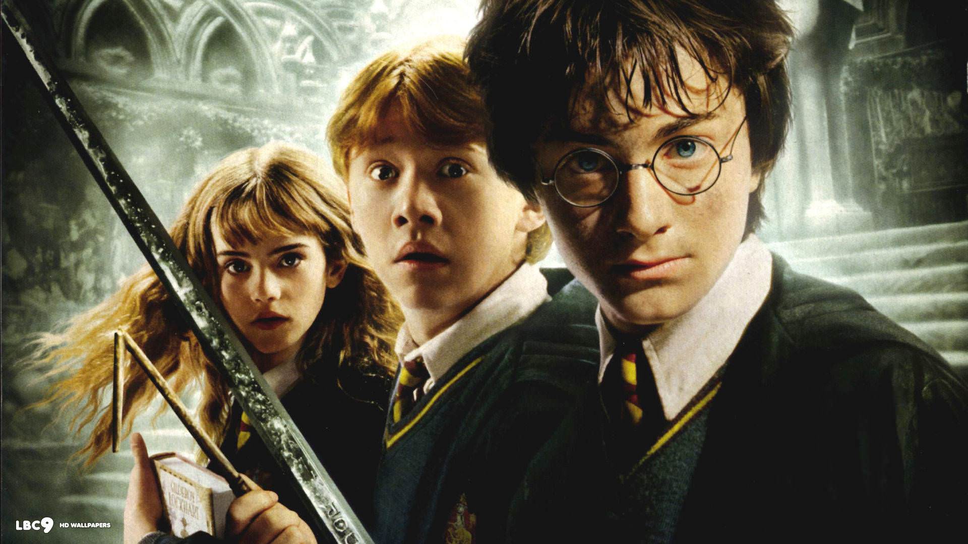 هری رون و هرماینی در فیلم Harry Potter