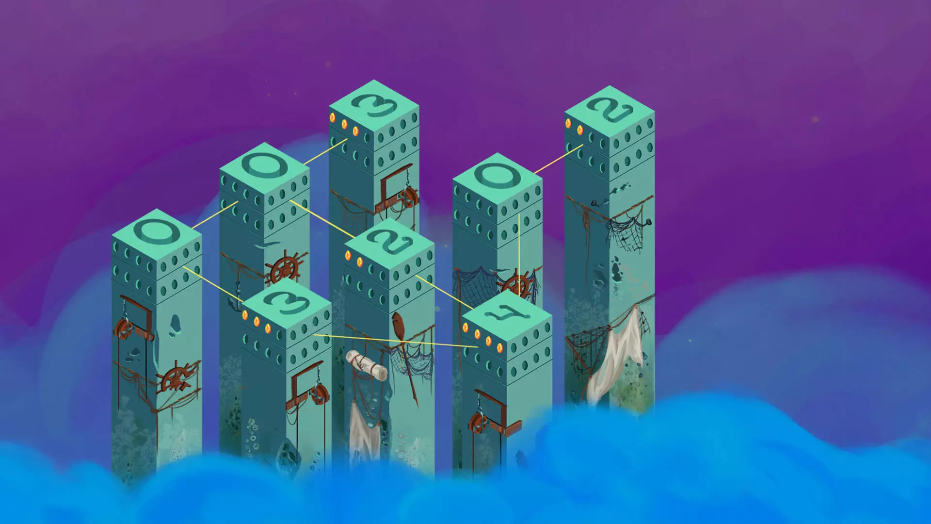 بازی Mystic Pillars: A Story Based Puzzle