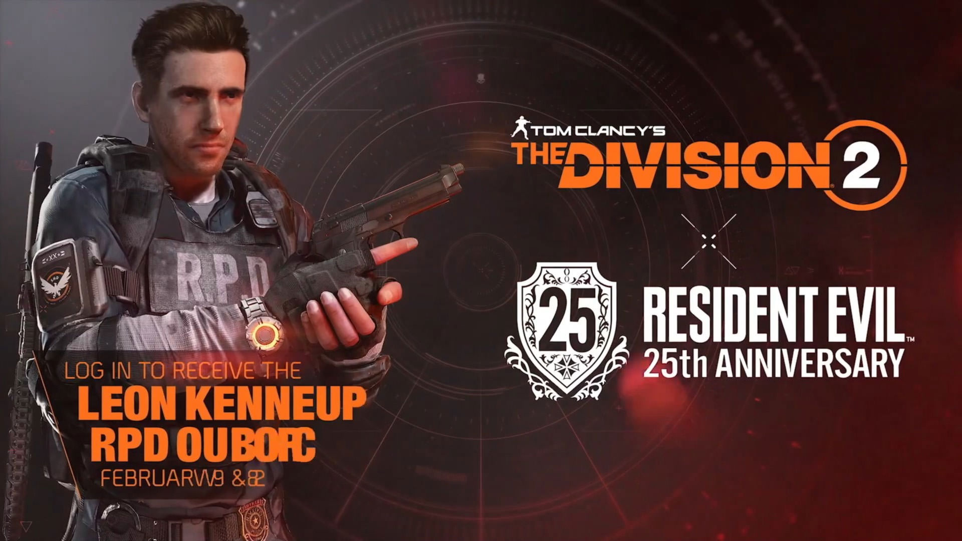 لباس کاراکترهای Resident Evil به بازی The Division 2 اضافه می‌شود