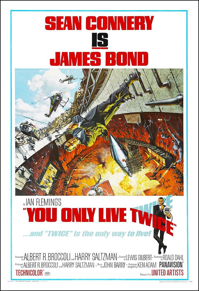 پوستر فیلم تو فقط دو بار میمیری جیمز باند