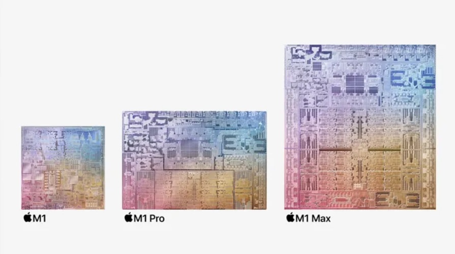 مقایسه پردازنده‌های M1 اپل