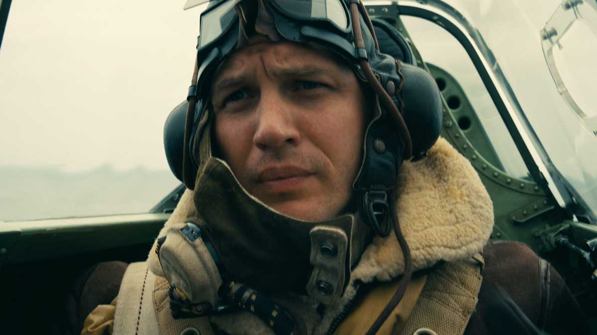 یک خلبان جنگی در دانکرک نولان، یکی از بهترین فیلم های تام هاردی