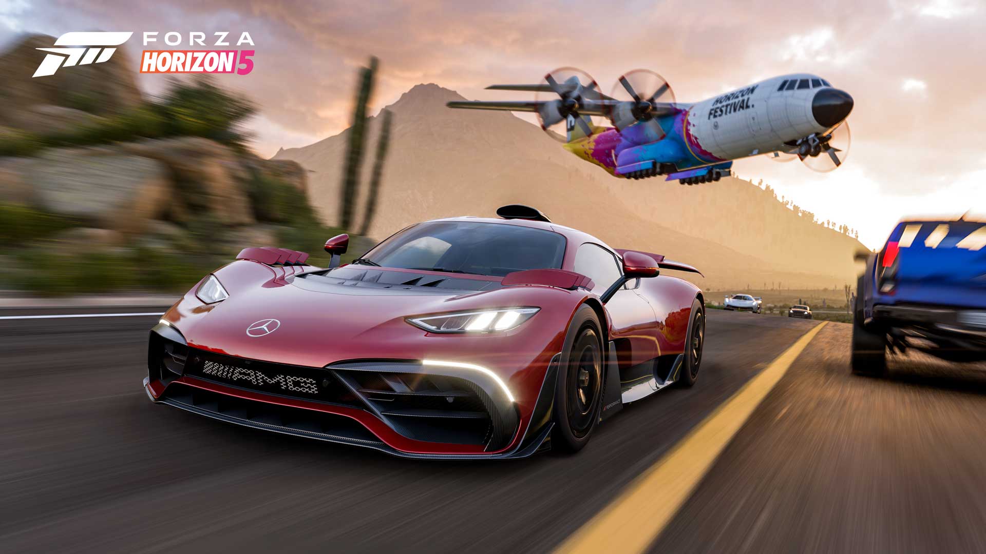 حرکت پرسرعت و چشم نواز ماشین ها و هواپیما در بازی Forza Horizon 5 شرکت مایکروسافت