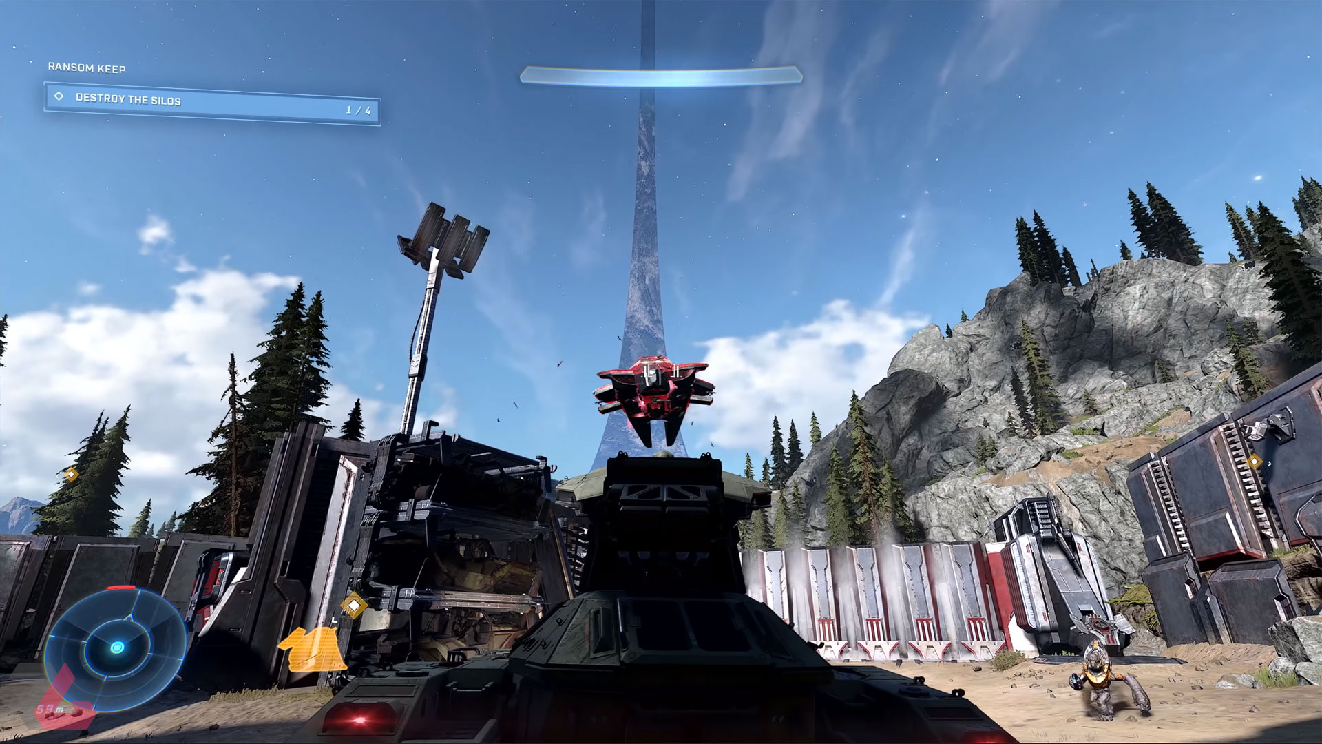 تانک اسکورپیون در بازی Halo Infinite