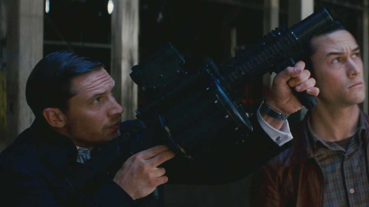 شلیک یک تفنگ بزرگ در اینسپشن نولان، یکی از بهترین فیلم های تام هاردی