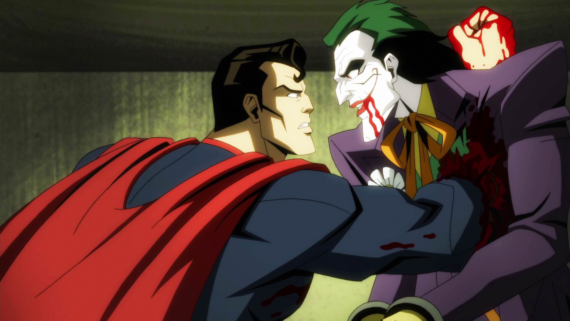 کشتن جوکر توسط سوپرمن در انیمیشن Injustice