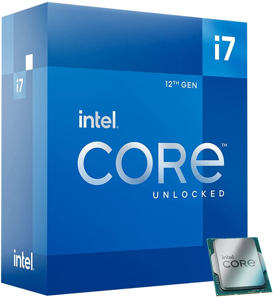 بسته بندی پردازنده Intel Core i7-12700K