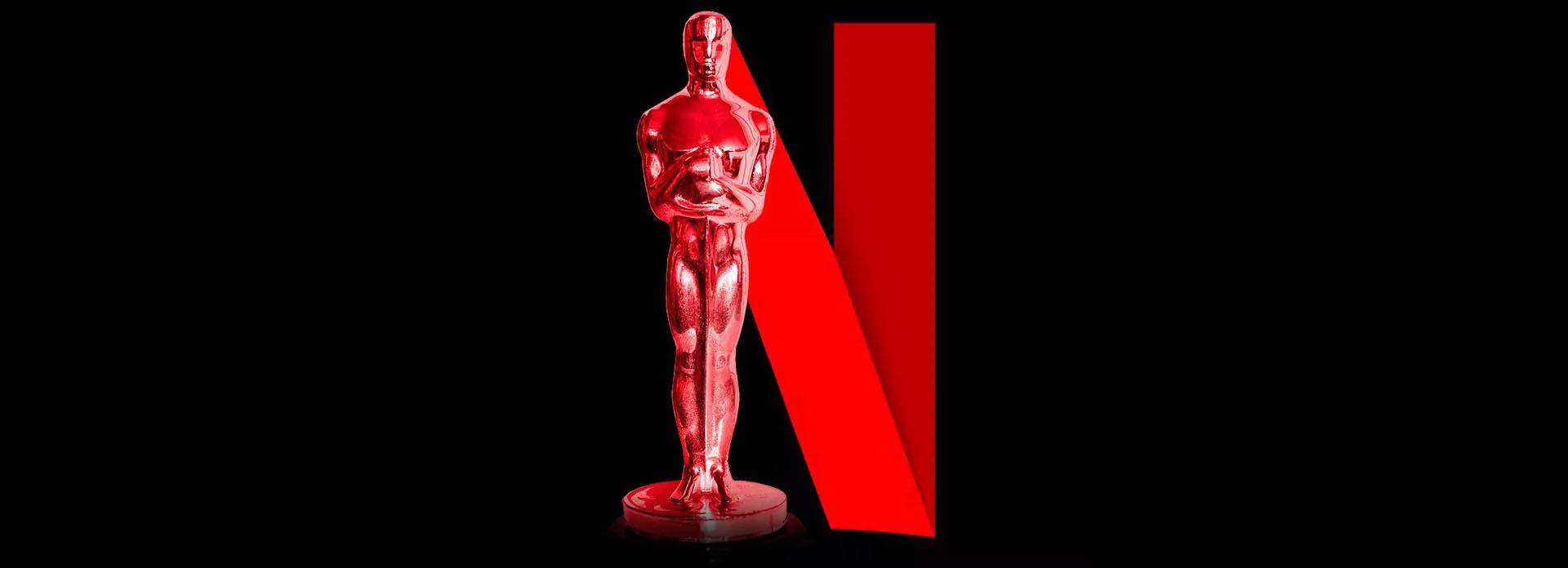 لوگوی نتفلیکس با طرح جایزه اسکار