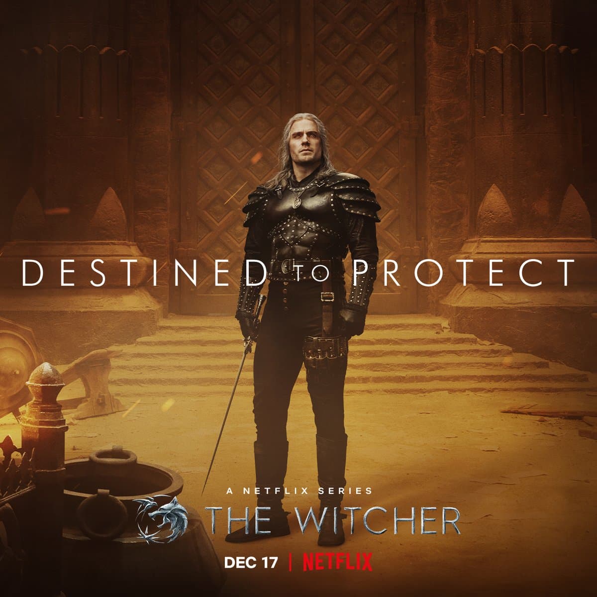 پوستر جدید فصل دوم سریال The Witcher با محوریت گرالت با بازی هنری کویل