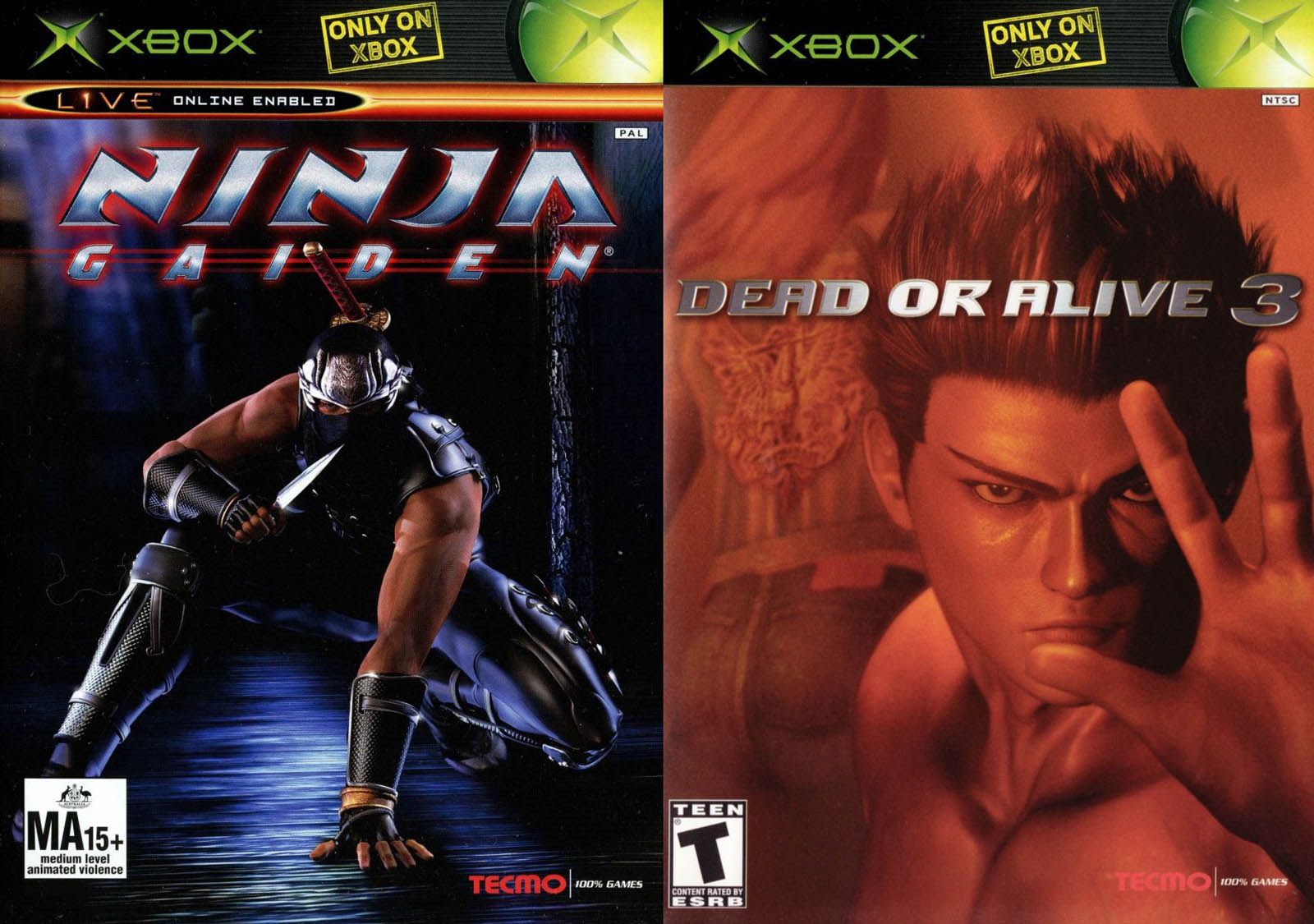 بازی‌های Ninja Gaiden و Dead or Alive 3