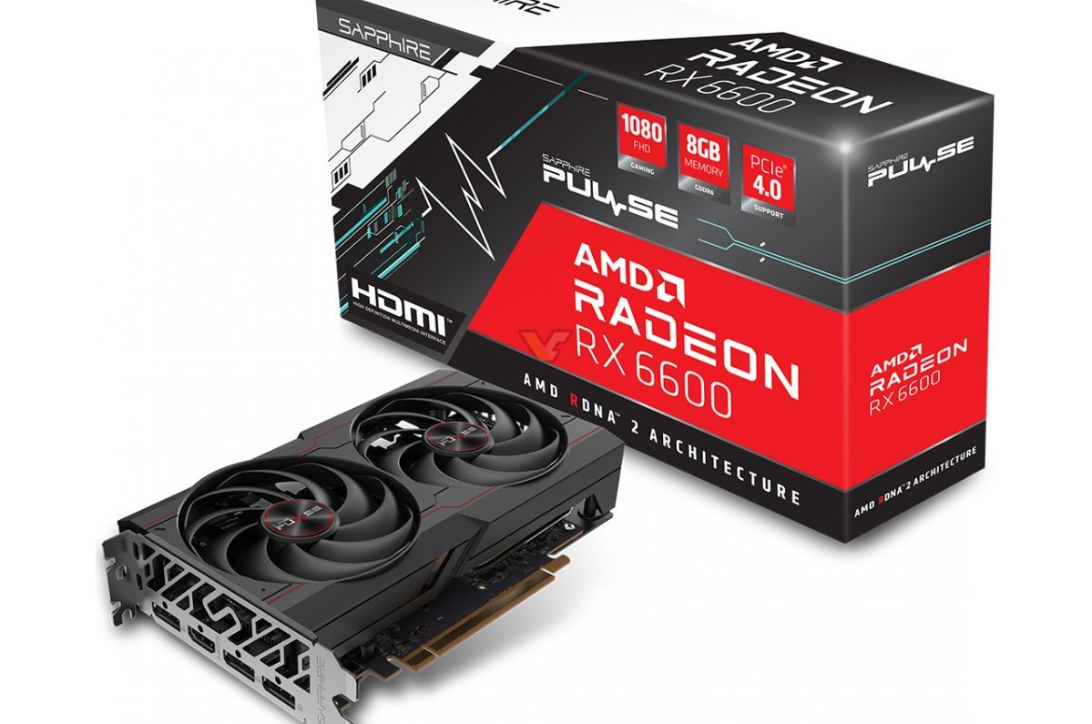استفاده از حافظه 14 گیگابیت برثانیه‌ در کارت گرافیک AMD Radeon RX 6600 